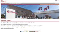 Desktop Screenshot of gleco.dk